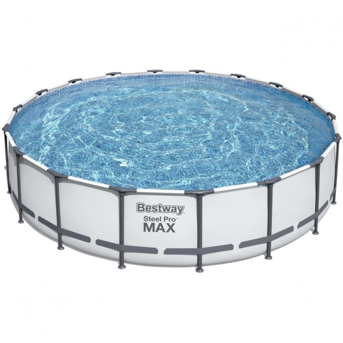 Каркасный бассейн BESTWAY STEEL PRO MAX 427х122см, 15232л 5619D BW