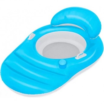 Надувной матрас-шезлонг для плавания BESTWAY LUXE RELAXER LOUNGE 153х102см до 90кг Надувной матрас-шезлонг для плавания BESTWAY LUXE RELAXER LOUNGE 153х102см до 90кг