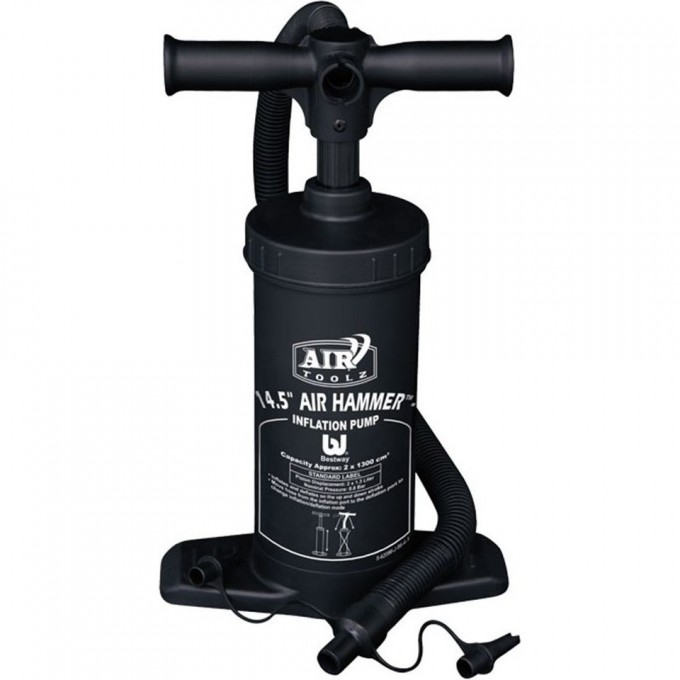 Насос ручной 37см BESTWAY, 2.8л/цикл, шланг с 3-мя насадками 62086 BW